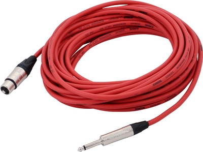 Cordial CTM 10 FP-RD mikrofono laidas
