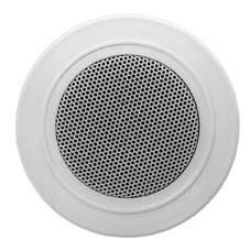 UP 6-8, weiß, 6 cm-Breitband Deckeneinbau-LS-System, 6/8 W, 8 Ohm, 150-18.000 Hz, RAL 9016 ohne Übertrager, Montage über Spannfedern, imprägnierte