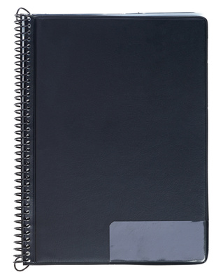 Star Marching Folder 145/10 Black marširavimo natų aplankas