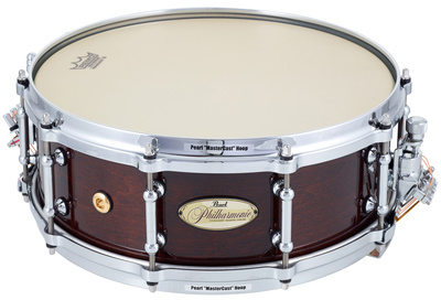 PHP1450 Snare Philharmonic Serie, 14"" x 5"", 6lagiger Ahorn Kessel, Gußspannreifen,SR-500 Abhebung mit 3 individuell einstellbaren Teppichen,