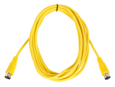 the sssnake SK366-3-YEL Midi laidas