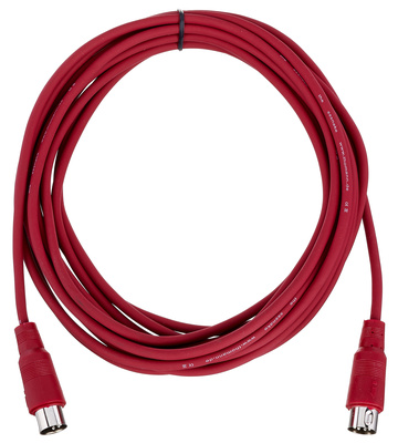 the sssnake SK366-6-Red Midi laidas  