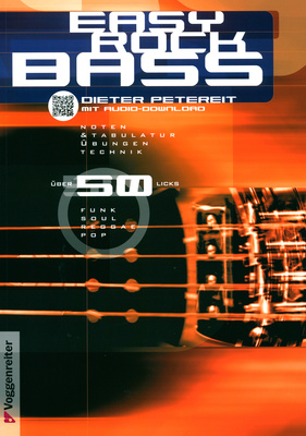 Voggenreiter Easy Rock Bass mokomoji literatūra bosinei gitarai
