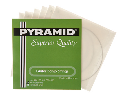 Pyramid Banjo 6-string Loop End banjo stygos