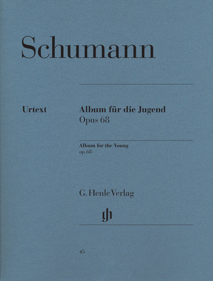 Henle Verlag Schumann Album für Die Jugend fortepijono literatūra