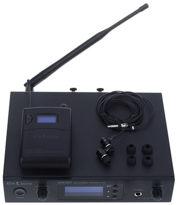 the t.bone IEM 100 - 863 Mhz belaidė in-ear sistema