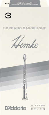 DAddario Woodwinds Hemke Soprano Saxophone 3.0 soprano saksofono liežuvėlis