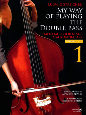 Doblinger Musikverlag Mein Musizieren Kontrabass mokomoji medžiaga kontrabosui