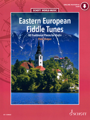 Schott Eastern European Fiddle Tunes smuiko natų knyga