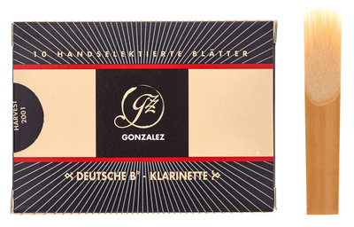 Gonzalez Clarinet Reed German 3.0 klarneto liežuvėlis