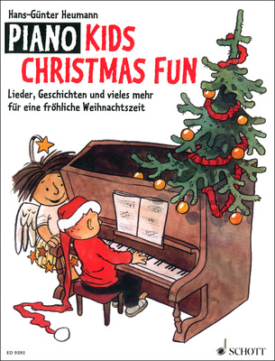 Schott Piano Kids Christmas Fun pianinų dainų knyga