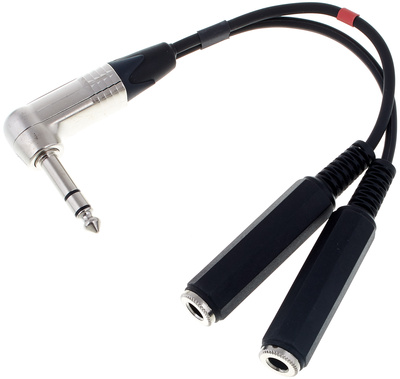 pro snake Y-Adapter Cable L-Jack S/2xM Y-adapterinis laidas