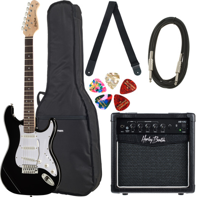 Thomann Guitar Set G13 Black elektrinės gitaros komplektas