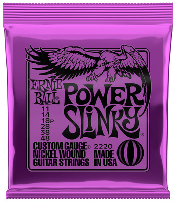 Ernie Ball Power Slinky 2220 elektrinės gitaros stygos 011  