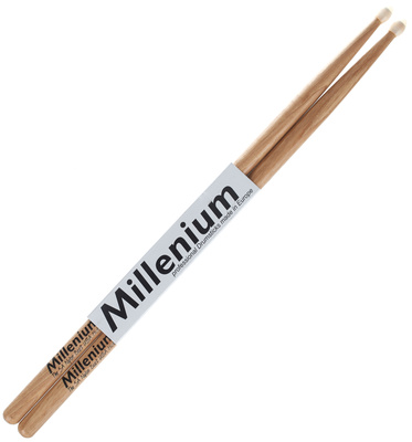 Millenium H5AN Hickory Nylon būgnų lazdelės