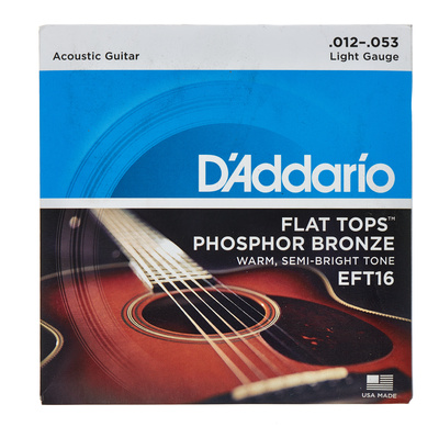 Daddario EFT16 akustinės gitaros stygos