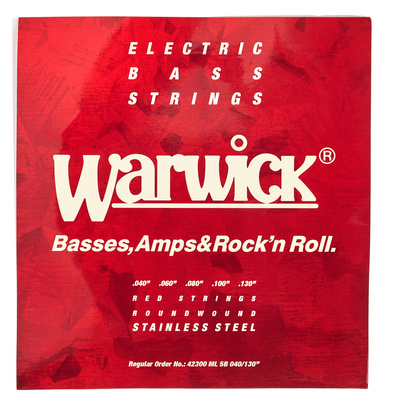 Warwick 42300 ML Red Label elektrinės bosinės gitaros stygos