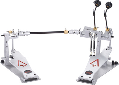 B-Stock, Axis Percussion A-772 Doppelpedal, schnellstes Doppelpedal weltweit, mit Longboard, Fußpedal der absoluten Extraklasse, ""Drive Lever