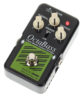 EBS Octabass Blue Label 2020 bosinis efektų pedalas