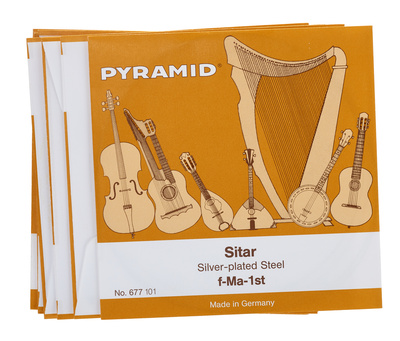 Pyramid Sitar Strings 677/7 sitaro stygos