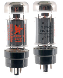 Sovtek 6L6WXT+ gitaros stiprintuvo lampų pora