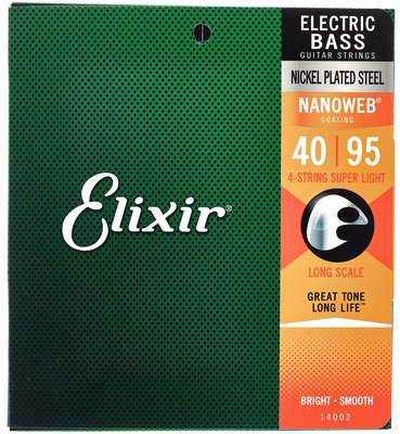 Elixir Nanoweb Super Light dengtos bosinės gitaros stygos