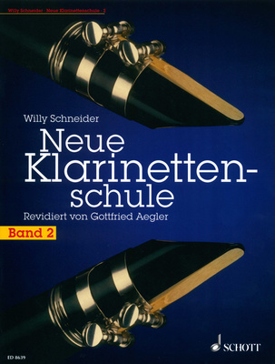 Schott Neue Klarinettenschule 2 klarneto mokykla