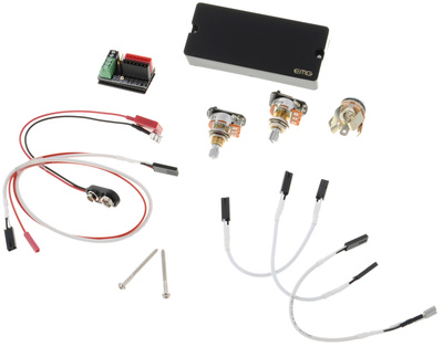 EMG 707 Black 7-stygės gitaros garso nuėmėjas