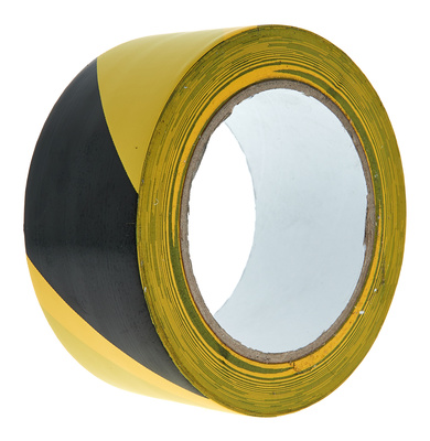 Stairville Warning Tape Black/Yellow įspėjamoji juosta  