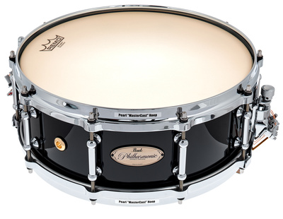 PHP1450 Snare Philharmonic Serie, 14"" x 5"", 6lagiger Ahorn Kessel, Gußspannreifen,SR-500 Abhebung mit 3 individuell einstellbaren Teppichen,