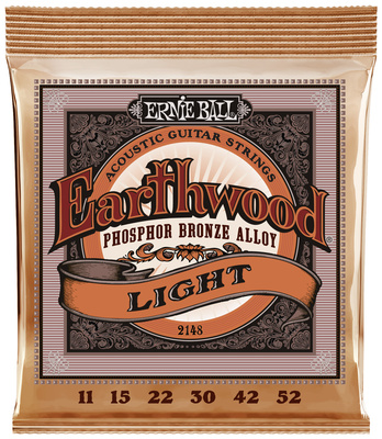 Ernie Ball 2148 Earthwood Phosphor Bronze akustinės gitaros stygos