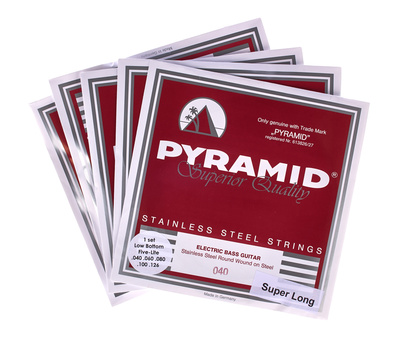 Pyramid Superlong Bass Saiten 040-126 elektrinės bosinės gitaros stygos