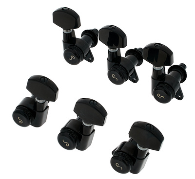 Schaller M6 135 Locking 3L/3R BC gitaros derinimo mechanizmai