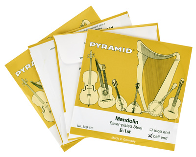 Pyramid Mandolin 8-string Set mandolinos stygų komplektas