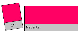 Lee Colour Filter 113 Magenta filtras