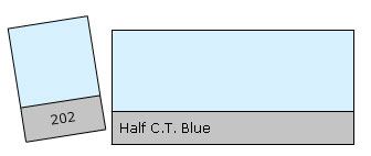 Colour Filter 202 H.C.T. Blue