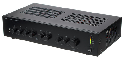 B-Stock, Apart MA 125 Mischverstärker, 125 W ELA Mischverstärker, 100V und 8 Ohm Ausgang, Mic 1auf Front mit Klinke rückseite mit XLR mit Vorrang, 2-4