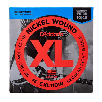 Daddario EXL110W elektrinės gitaros stygos