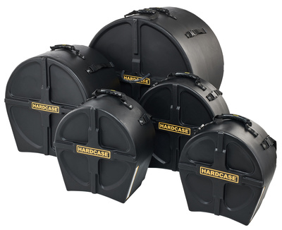 Hardcase Drum Case Set HStandard mušamųjų instrumentų dėklai