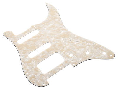 Fender Pickguard HSS Aged White Moto apsauga gitarai