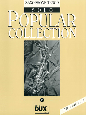 Dux Popular Collection 2 Songbook für Tenor-Saxophon & Piano
