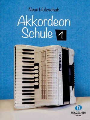 Holzschuh Verlag Neue Akkordeon Schule 1 akordeono mokykla