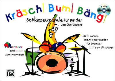 Alfred Music Publishing Kräsch Bum Schule 1 būgnų mokytojas