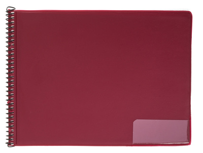 Star Marching Folder 146/25 Red marširavimo natų aplankas