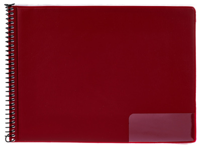 Star Marching Folder 146/20 Red marširavimo natų aplankas