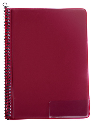 Star Marching Folder 145/15 Red marširavimo natų aplankas