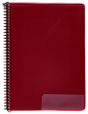 Star Marching Folder 145/20 Red marširavimo natų aplankas