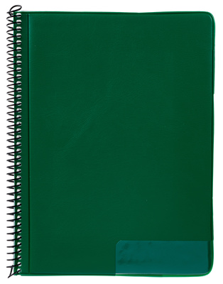 Star Marching Folder 145/20 Green marširavimo natų aplankas