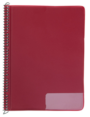 Star Marching Folder 145/25 Red marširavimo natų aplankas