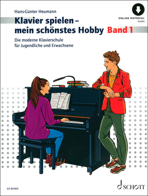 Schott Klavier Spielen Hobby 1 fortepijono mokomoji literatūra  